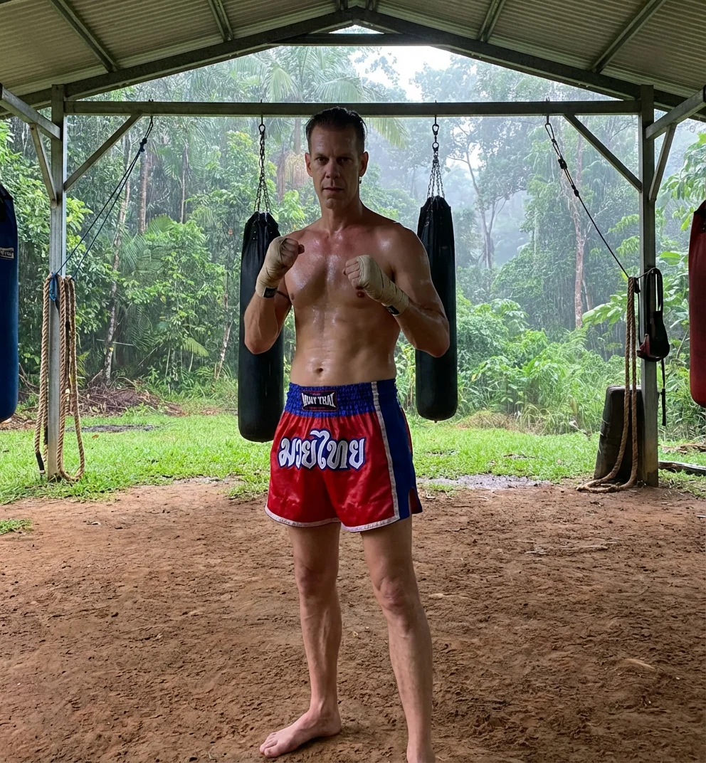 Muay Thai private training session